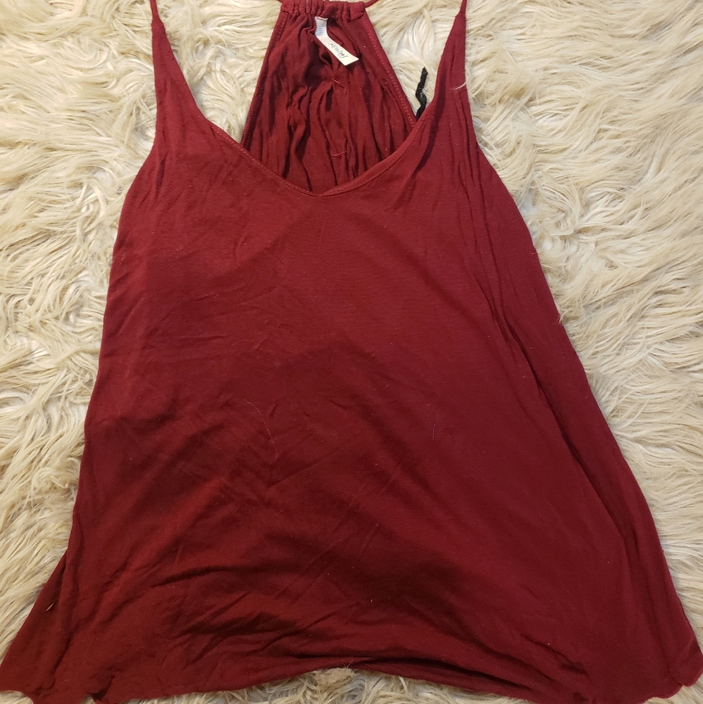 Maroon Tank Top